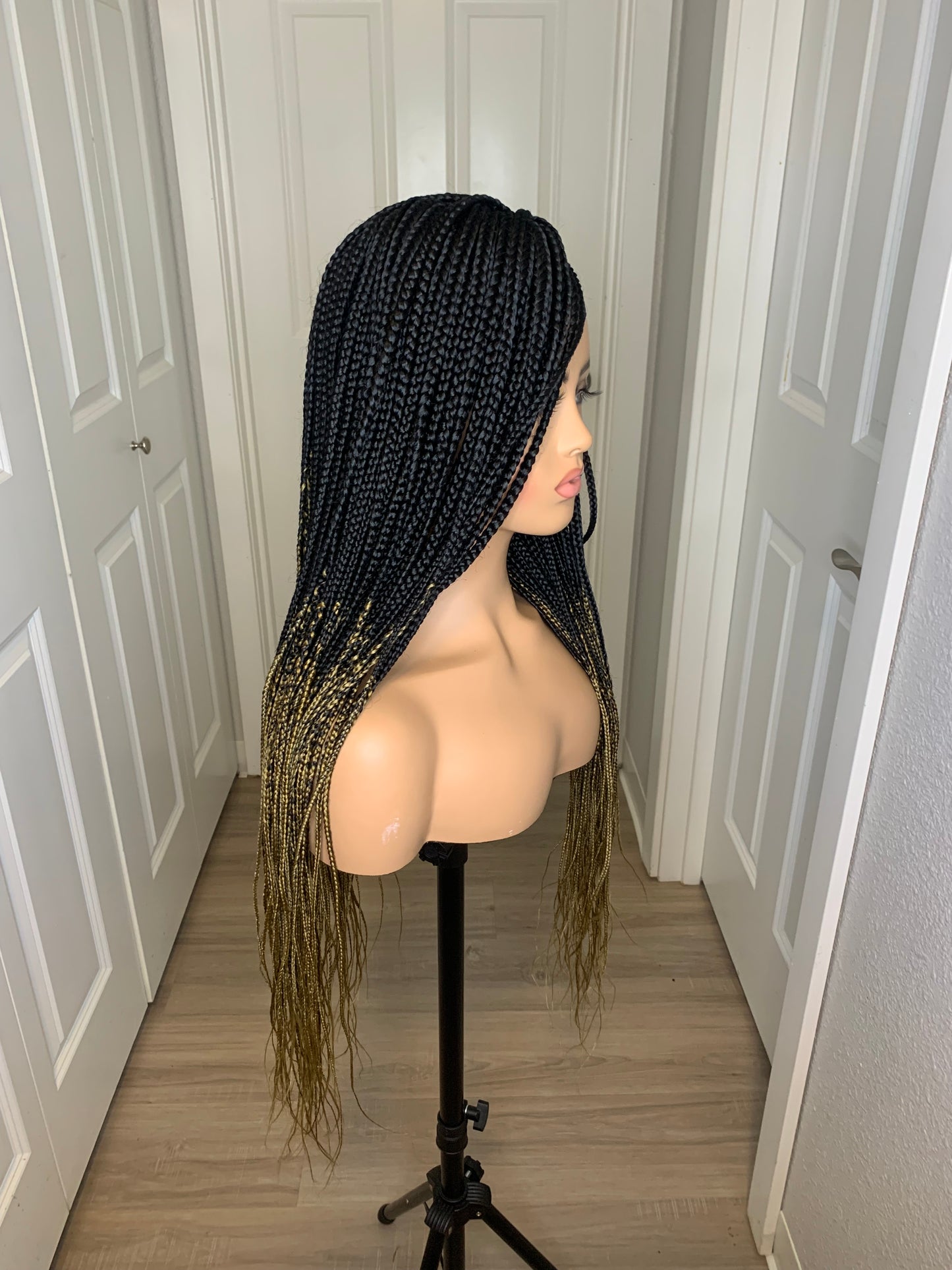 32" Ombre Hand Braided Wig