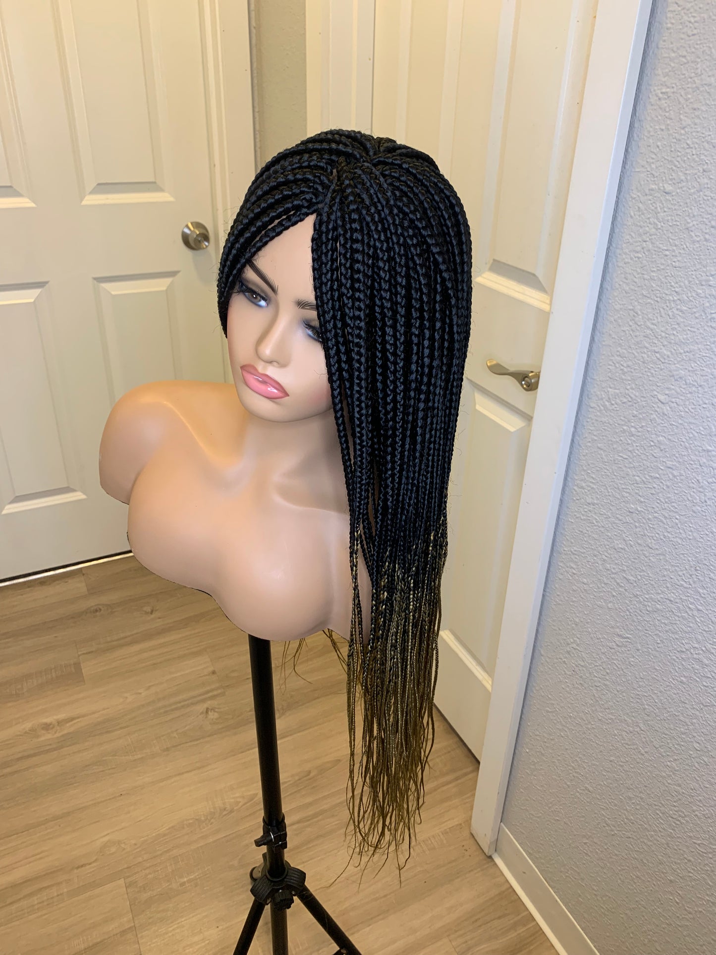 32" Ombre Hand Braided Wig