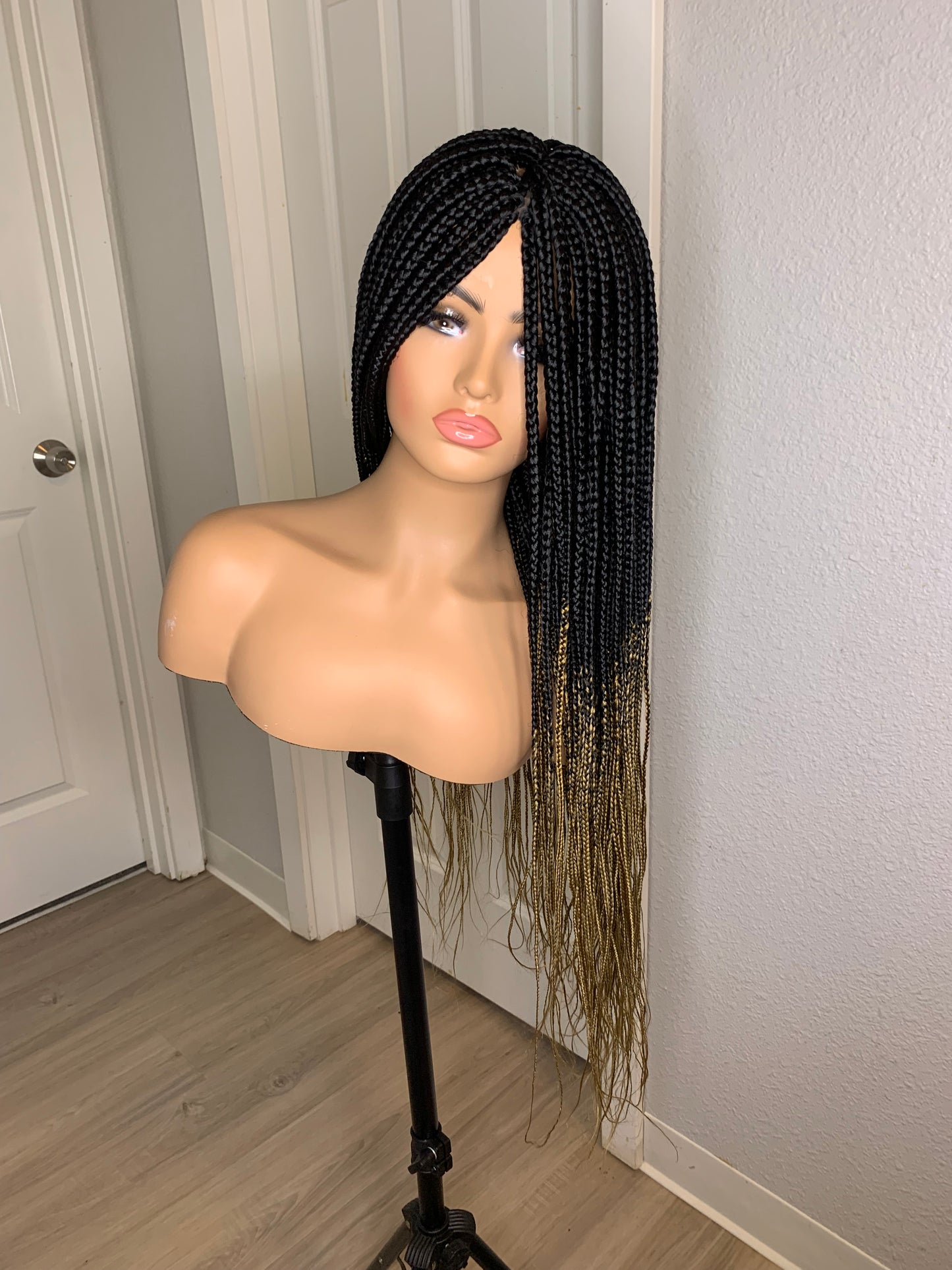 32" Ombre Hand Braided Wig