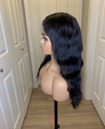 24" Body Wave Wig 13x4 220% Density