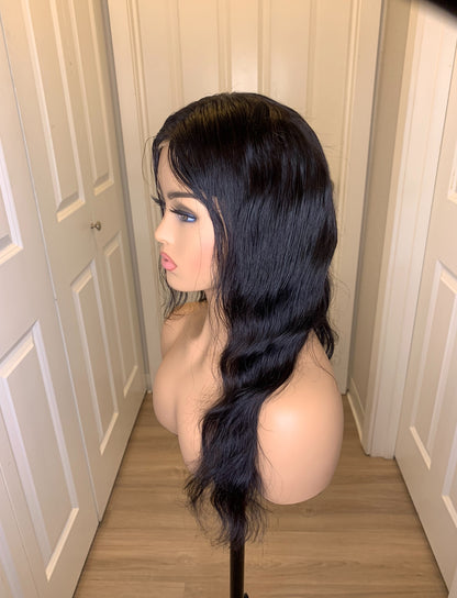 24" Body Wave Wig 13x4 220% Density