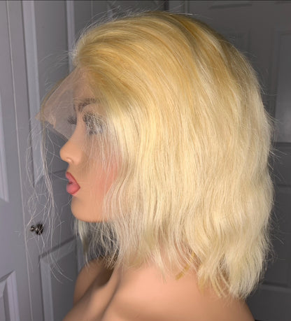 Baddies Wigs 8" Blonde Wig 2x4