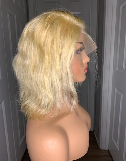 Baddies Wigs 8" Blonde Wig 2x4